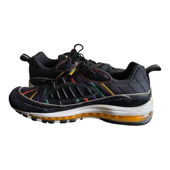 Nike Air Max 98 Martin Multicolor Sneakers Size 13 Men's Running BV0989-023 - Picture 8 of 9